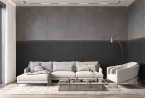 高级灰色系公寓 打造出独具魅力的格调！