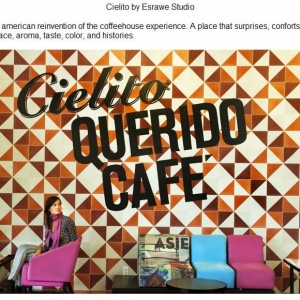 墨西哥的谢利托咖啡店