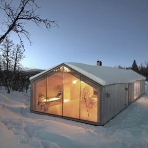 挪威山间小屋V-Lodge