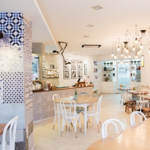 巴塞罗那Tartela面包&咖啡店设计