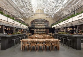 Balbek Bureau Converts an 18th Century Arsenal into a Bustling Food Market in Ky