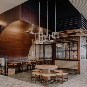 韩国传统元素打造的现代风情餐厅 | Corso