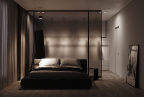级灰色系公寓 打造出自由宁静的家