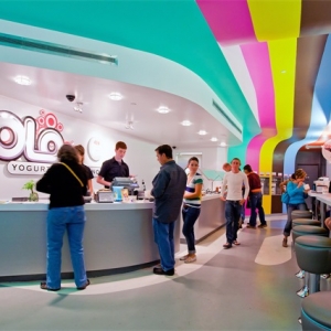 美国Olo酸奶商店