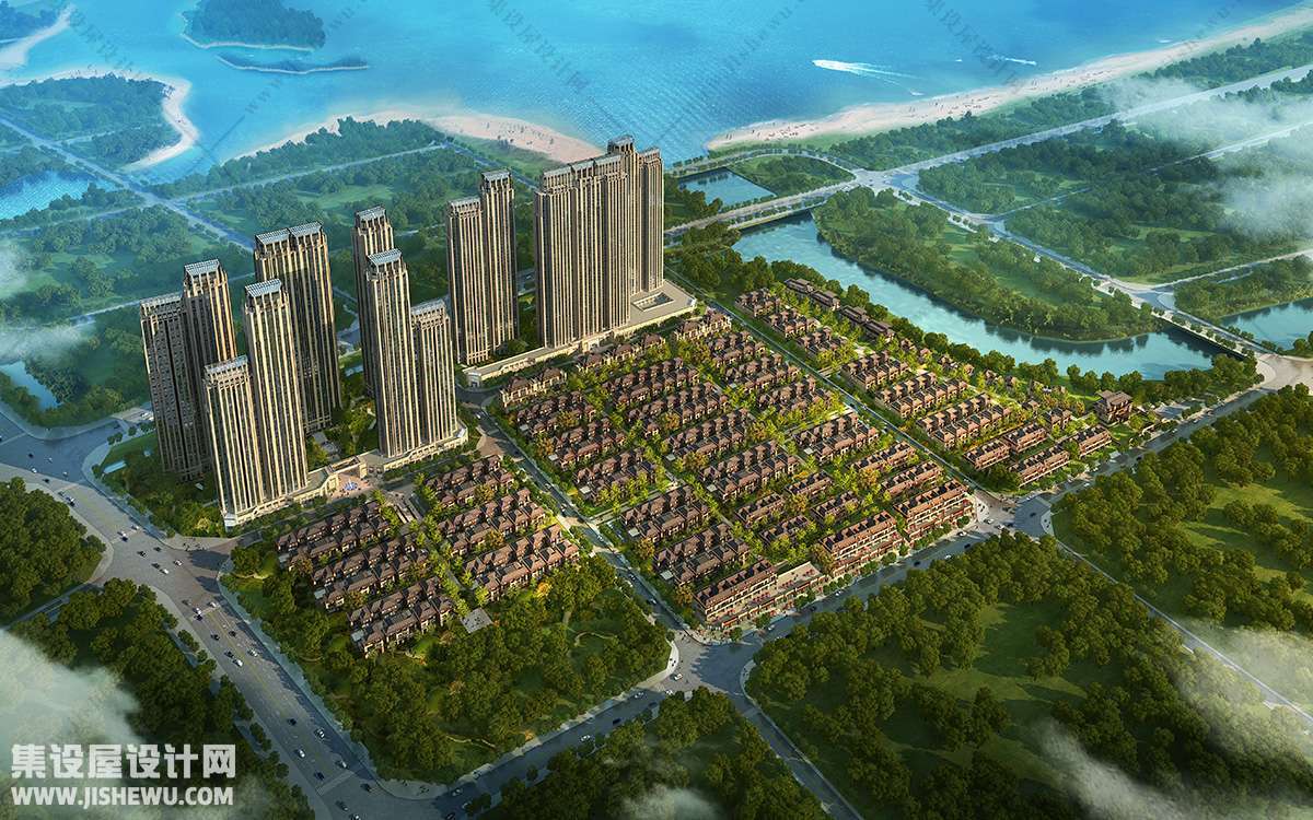 厦门泰禾院子 5#地总图模型 翰时建筑-15