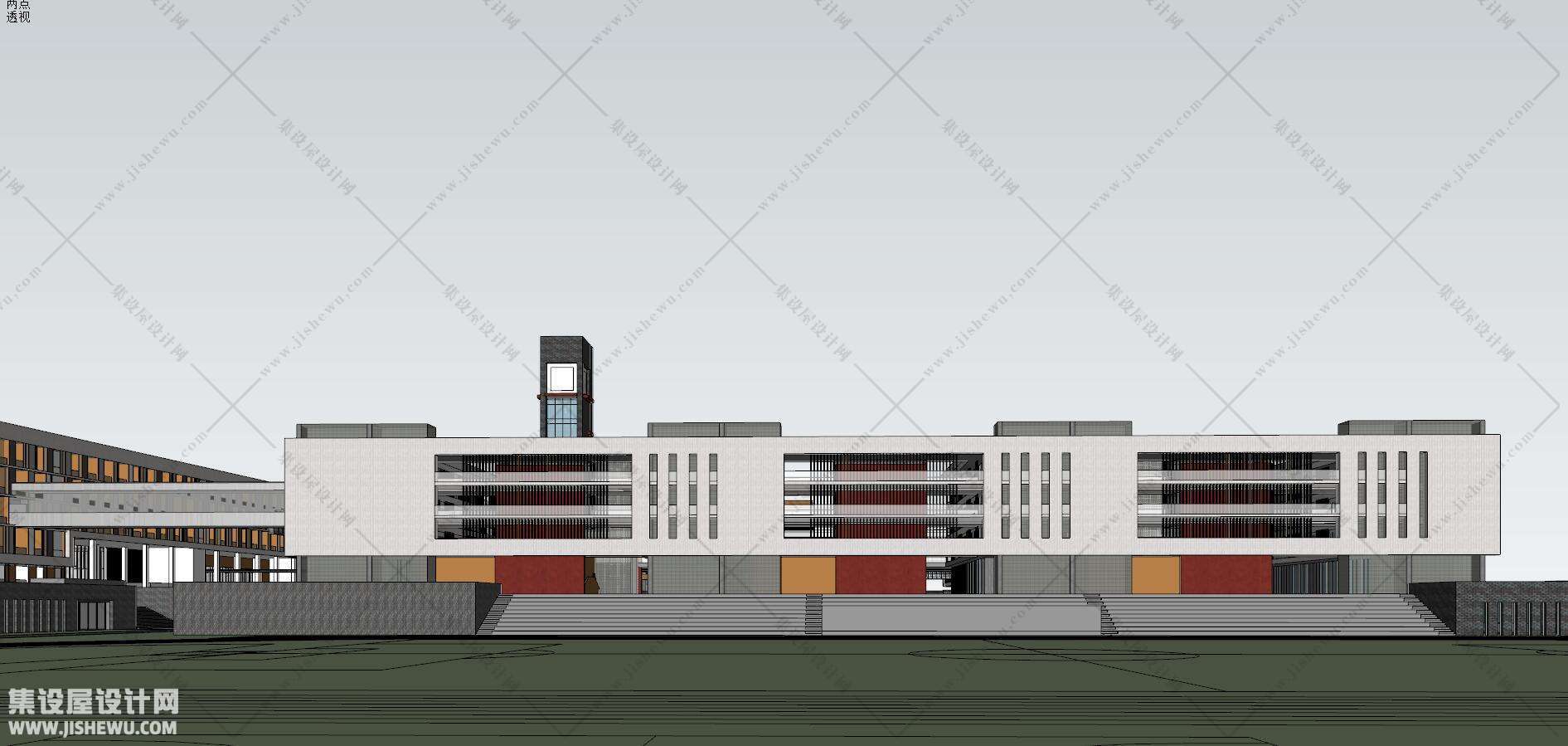 徐州一中新城校区 孟建民作品 渲染调-17