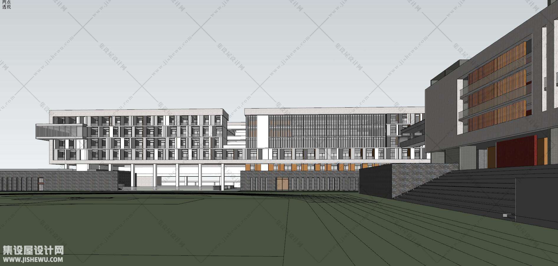 徐州一中新城校区 孟建民作品 渲染调-15