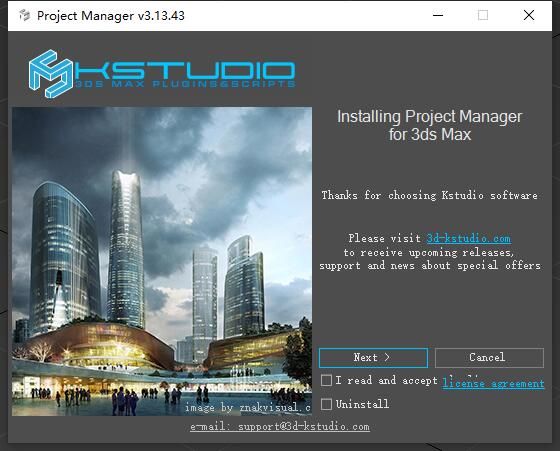 3DSMax项目经理ProjectManagerV3.13.43 For3dmax2014~2022英文原版