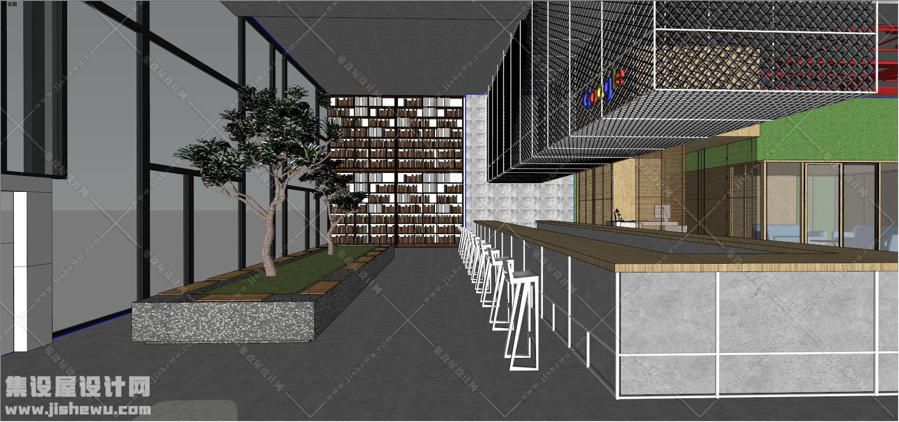 SU工业LOF办公空间模型-15