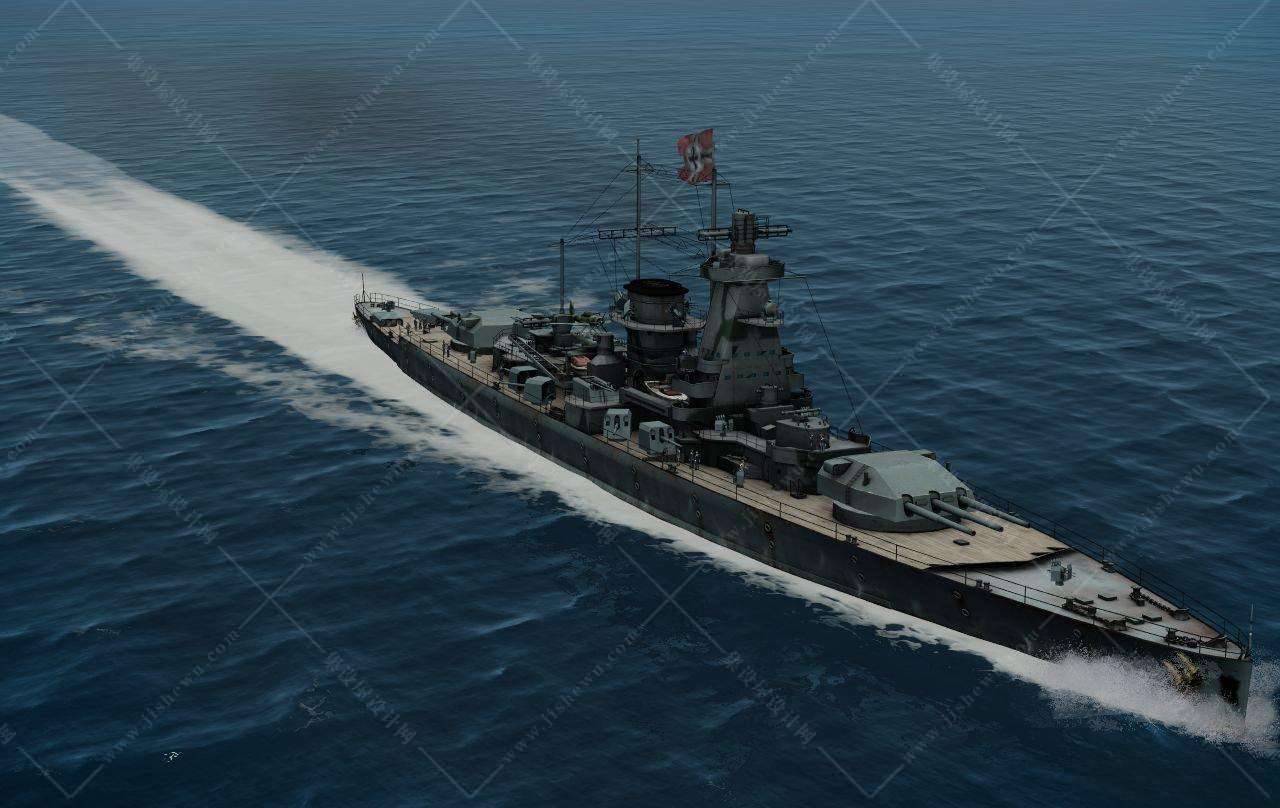 Deutschland pocket battleship-1