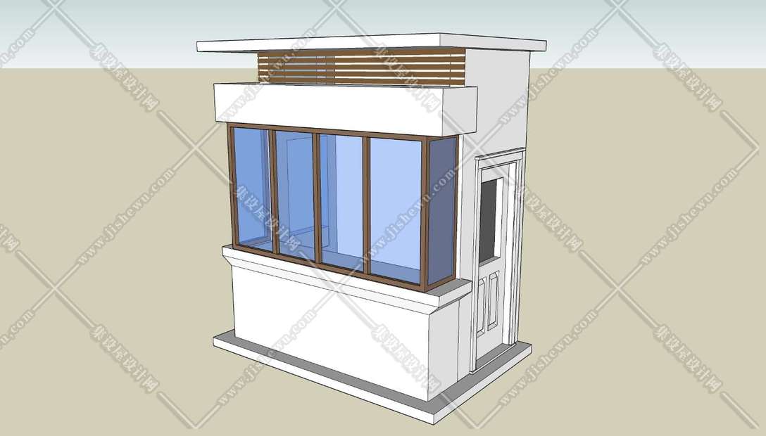 门卫室 保安亭-1