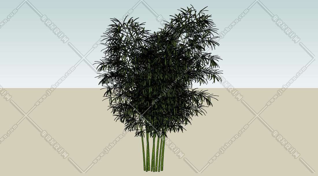 树木 植物 su模型-1