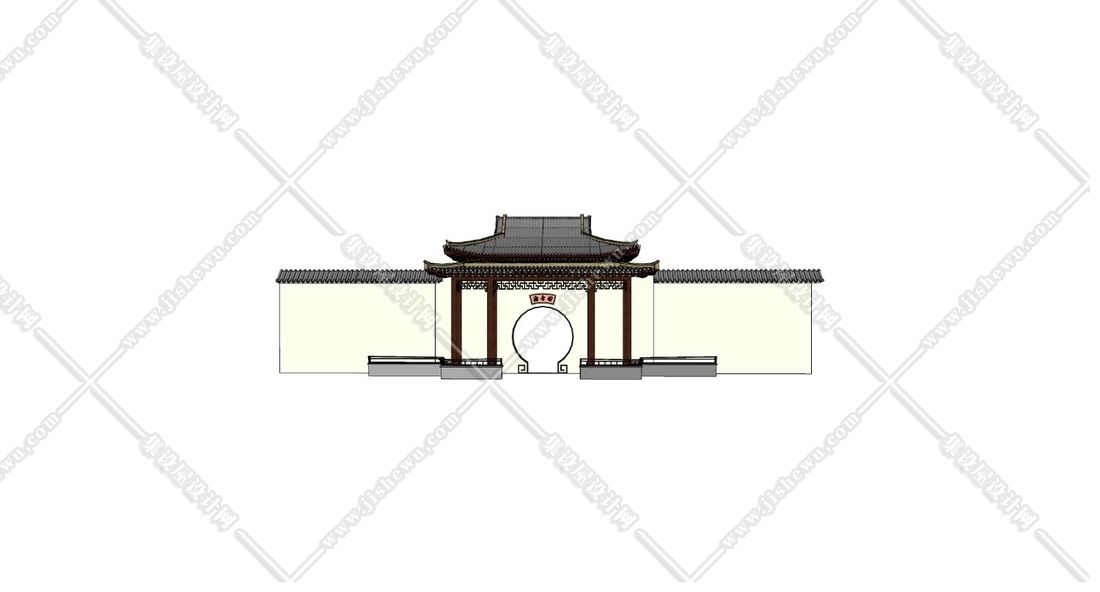 新中式入户门-1